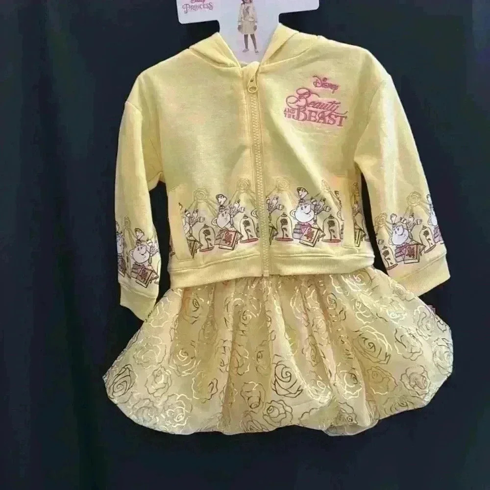 Disney’s Beauty and the Beast 3-Piece Outfit (NWT)